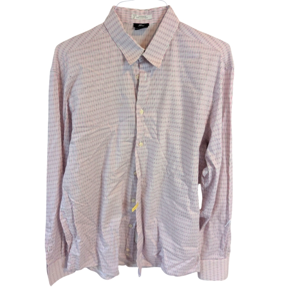 Men's Versace Collection Dress Shirt Size 16.5 Men's Versace Shirt medium
